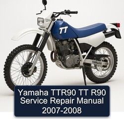 2007-2008 Yamaha TTR Models TTR90 TT R90 Service Repair Workshop Manual PDF