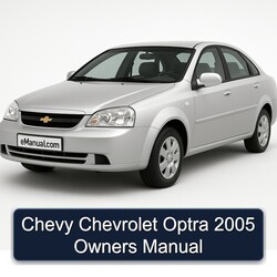 2005 Chevrolet Chevy Optra Owners Owner's Manual PDF