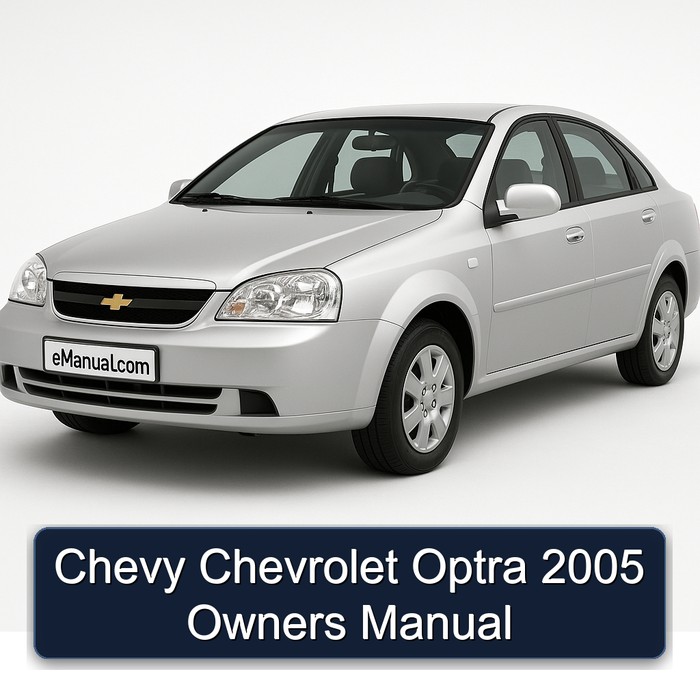 2005 Chevrolet Chevy Optra Owners Owner's Manual PDF