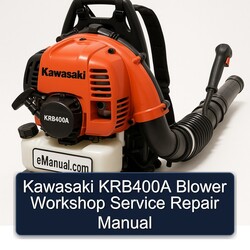 Kawasaki KRB400A Blower Service Repair Workshop Manual PDF