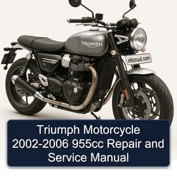2002-2006 Triumph Motorcycle - 955CC Service Repair Workshop Manual PDF