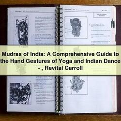 Mudras India: Hand Gestures Yoga Indian Dance-revital Carroll Service Repair Workshop Manual PDF