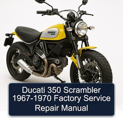 1967-1970 Ducati Scrambler Service Repair Workshop Manual PDF