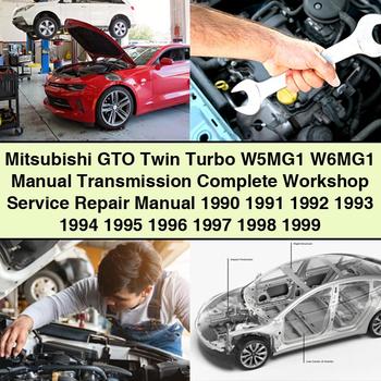 1990-1999 Mitsubishi GTO Twin Turbo W5mg1 W6mg1 Transmission ( - ) Service Repair Workshop Manual PDF