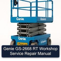 Genie GS-2668 RT Service Repair Workshop Manual PDF
