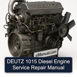 Deutz 1015 Diesel Engine Service Repair Workshop Manual PDF