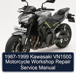 1987-1999 Kawasaki Vn1500 Motorcycle Service Repair Workshop Manual PDF