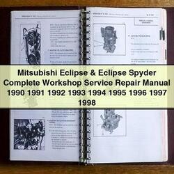 1990-1998 Mitsubishi Eclipse Spyder Service Repair Workshop Manual PDF
