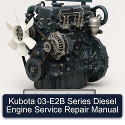 Kubota 03-E2B Series Diesel Engine Service Repair Workshop Manual PDF