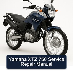 Yamaha XTZ Models 750 Service Repair Workshop Manual PDF