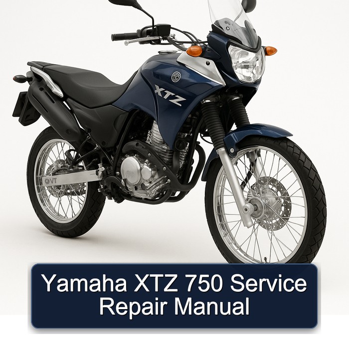 Yamaha XTZ Models 750 Service Repair Workshop Manual PDF