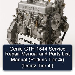 Perkins 102 5 Genie GTH-1544 ( Tier 4i) (deutz Parts Catalog PDF