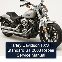 2003 Harley Davidson Fxsti Standard ST Service Repair Workshop Manual PDF