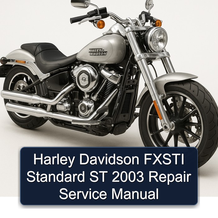 2003 Harley Davidson Fxsti Standard ST Service Repair Workshop Manual PDF