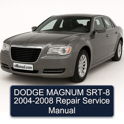 2004-2008 Dodge Magnum SRT-8 Service Repair Workshop Manual PDF