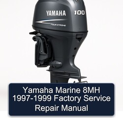 1997-1999 Yamaha Marine 8MH Service Repair Workshop Manual PDF