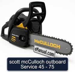 Scott Mcculloch Outboard Service Repair Workshop Manual PDF
