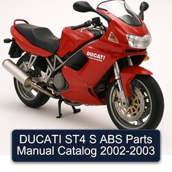 2002-2003 Ducati Sporttouring / ST Models ST4 S ABS Parts Catalog PDF