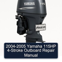 2004-2005 Yamaha 115HP 4-stroke Outboard Service Repair Workshop Manual PDF