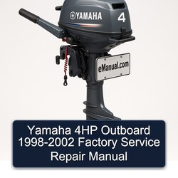 1998-2002 Yamaha 4HP Outboard Service Repair Workshop Manual PDF