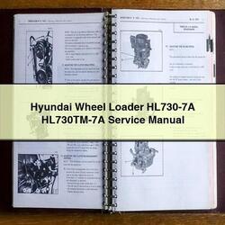 Hyundai Wheel Loader HL730-7A Hl730tm-7a Service Repair Workshop Manual PDF