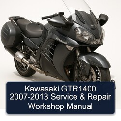 2007-2013 Kawasaki GTR Series GTR1400 Service Repair Workshop Manual PDF
