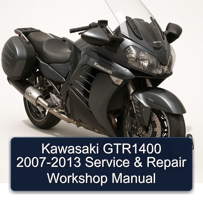 2007-2013 Kawasaki GTR Series GTR1400 Service Repair Workshop Manual PDF