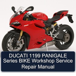 Ducati 1199 Panigale Series Bike Service Repair Workshop Manual PDF