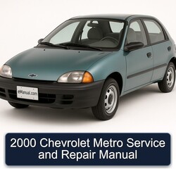 2000 Chevrolet Metro Service Repair Workshop Manual PDF