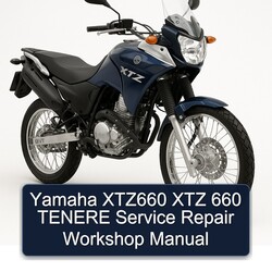 Yamaha XTZ Models XTZ660 660 Tenere Service Repair Workshop Manual PDF