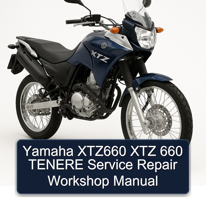 Yamaha XTZ Models XTZ660 660 Tenere Service Repair Workshop Manual PDF