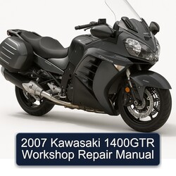 2007 Kawasaki Concours Models 1400GTR Service Repair Workshop Manual PDF