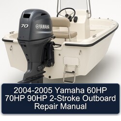 2004-2005 Yamaha 60HP 70HP 90HP 2-stroke Outboard Service Repair Workshop Manual PDF