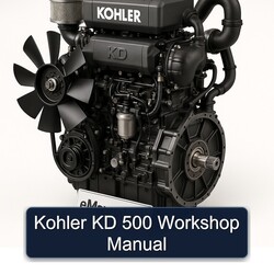 Kohler KD Series 500 Service Repair Workshop Manual PDF