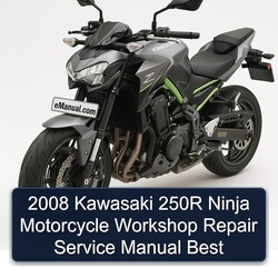 2008 Kawasaki Ninja 250R Motorcycle Best Service Repair Workshop Manual PDF