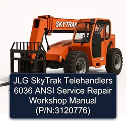 JLG Skytrak Telehandlers 6036 Ansi (p/n:3120776) Service Repair Workshop Manual PDF