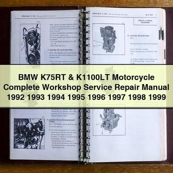 1992-1999 BMW K75RT K1100LT Motorcycle Service Repair Workshop Manual PDF