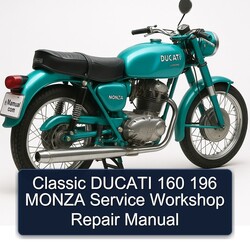 Ducati Monza Classic 160 196 Service Repair Workshop Manual PDF