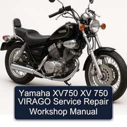 Yamaha Virago XV750 Xv 750 Service Repair Workshop Manual PDF