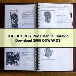2008 Cagiva City TGB BH1 Onwards Parts Catalog PDF