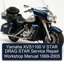 1999-2005 Yamaha Royal Star Venture XVS1100 V Drag Service Repair Workshop Manual PDF