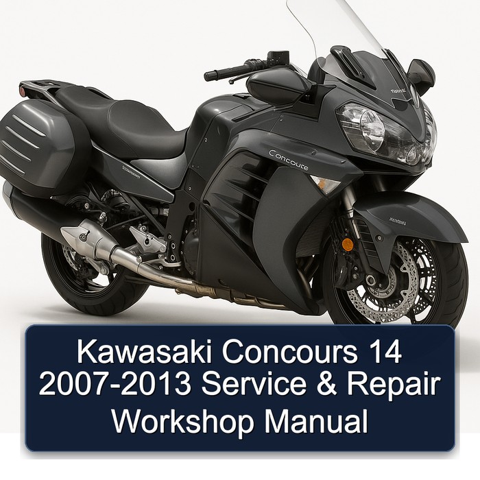2007-2013 Kawasaki Concours Models 14 Service Repair Workshop Manual PDF