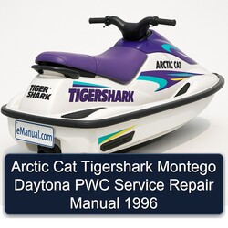 1996 Arctic CAT Tigershark Montego Daytona PWC Service Repair Workshop Manual PDF