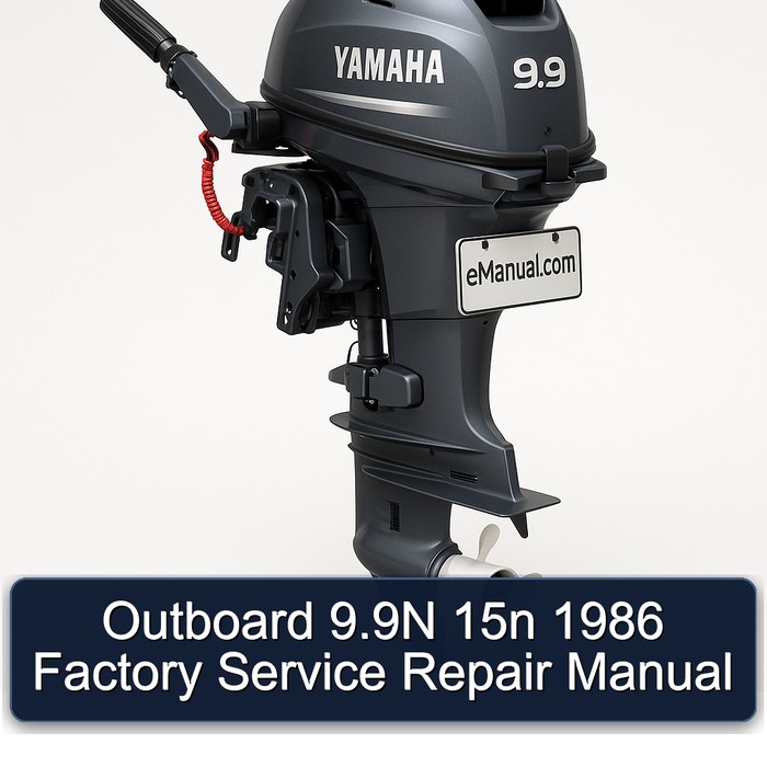 1986 Outboard 9.9n 15N Service Repair Workshop Manual PDF