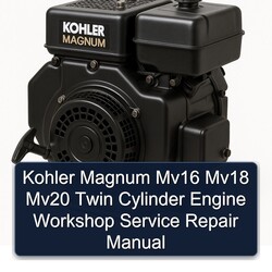 Briggs And Stratton Twin Cylinder Kohler Magnum MV16 MV18 MV20 Engine Service Repair Workshop Manual PDF