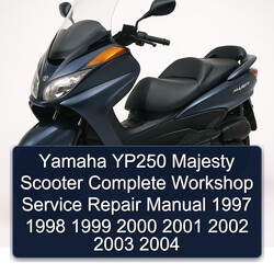 1997-2004 Yamaha Majesty YP250 Scooter Service Repair Workshop Manual PDF