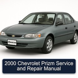2000 Chevrolet Prizm Service Repair Workshop Manual PDF