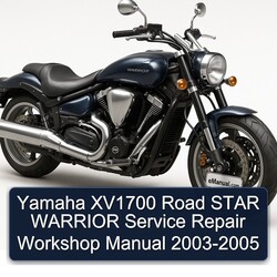 2003-2005 Yamaha Warrior XV1700 Road Star Service Repair Workshop Manual PDF