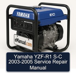 2003-2005 Yamaha 135LC YZF-R1 S-C Service Repair Workshop Manual PDF