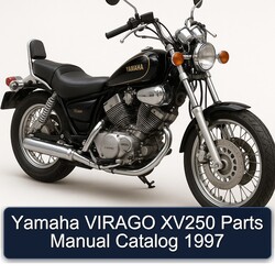 1997 Yamaha Virago XV250 Parts Catalog PDF